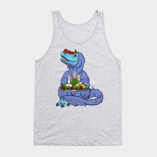 Holidinos - Yutyrannus Yule Log Tank Top